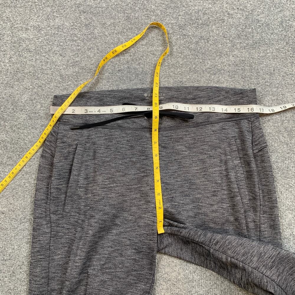Athleta Joggers Womens 14 Graphite Metro Street Pull On Drawstring Ankle Zip - Picture 6 of 13
